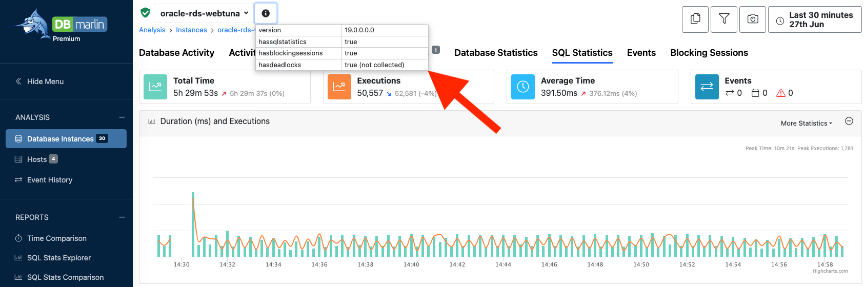 dbmarlin-instance-metadata.png