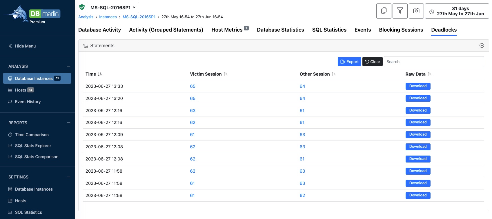 dbmarlin-db2-blocking-session.png