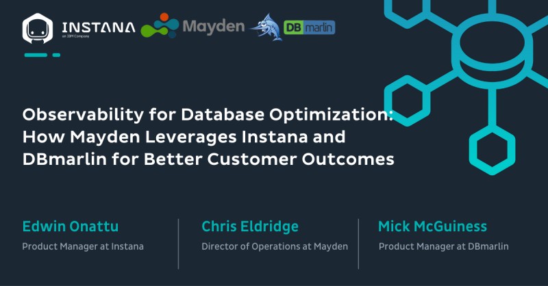 Observability for Database Optimization: How Mayden Leverages Instana and DBmarlin for Better Customer Outcomes