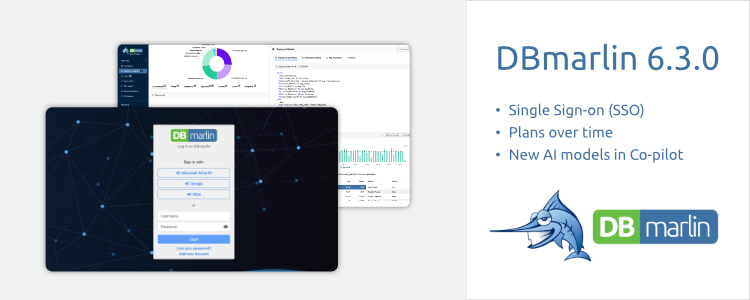 DBmarlin 6.3 Released – Now with Single Sign-on (SSO)