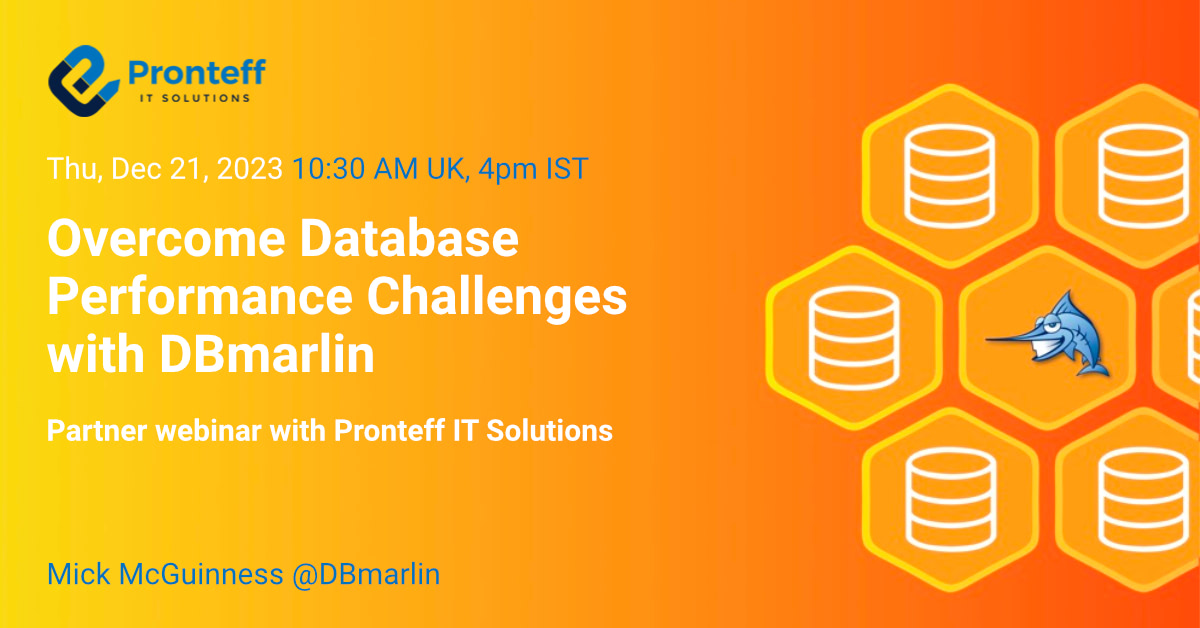 Overcome Database Performance Challenges with DBmarlin